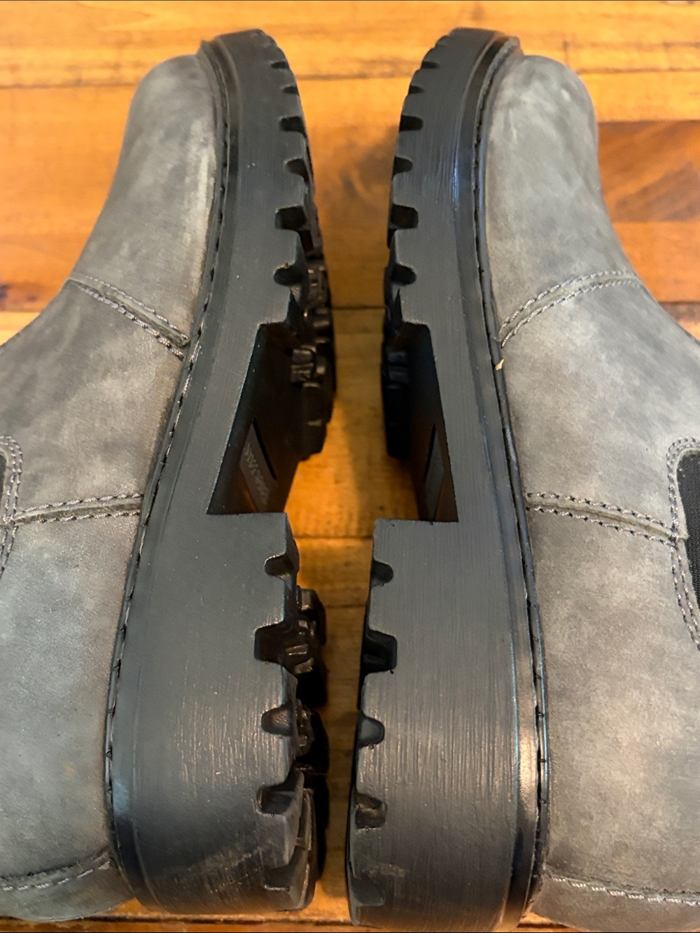 Josef Seibel Gray Chelsea Boots 37EU - Picture 6 of 8